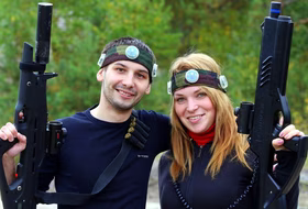 Лазертаг-арена в сосновом бору — активный отдых, Тюмень