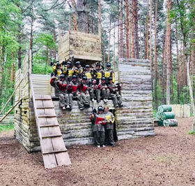 Пейнтбол на свежем воздухе — активный отдых, база Усадьба