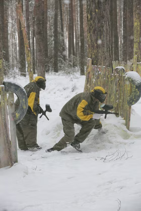 Пейнтбольный турнир — база отдыха в Тюмени