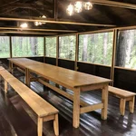 Зона барбекю с навесом — аренда беседки в Тюмени