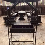 Мангальная зона с беседкой — база отдыха Усадьба, Тюмень