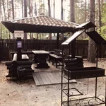 Большая беседка для банкета — аренда на базе в Тюмени