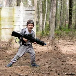 Командный лазертаг — отдых на природе, база Усадьба