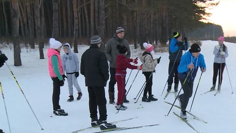Покататься на лыжах напрокат на турбазе за городом |«Усадьба»