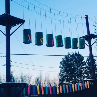 Верёвочный парк в сосновом бору — развлечения на базе Усадьба