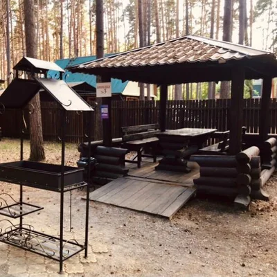 Баня-бочка на базе отдыха — аренда в Тюмени, Усадьба