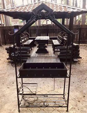 Шатёр на базе отдыха — аренда для компании, Тюмень