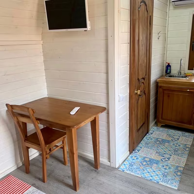 Вид на горы из коттеджа в Крыму — Усадьба