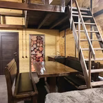 Гостиная-столовая дома 10 — коттедж на базе отдыха Усадьба