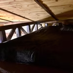 Спальное место на антресоли дома 10 — отдых за городом в Тюмени