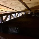 Спальное место на антресоли дома 10 — отдых за городом в Тюмени