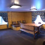 Гостиная дома 3 — панорама — загородный отдых в Тюмени