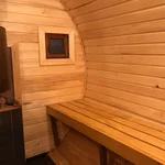 Парная бани-бочки дома 6 — полки — русская баня, снять дом в Тюмени