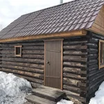 Баня дома 7 зимой — русская баня, база отдыха в сосновом бору